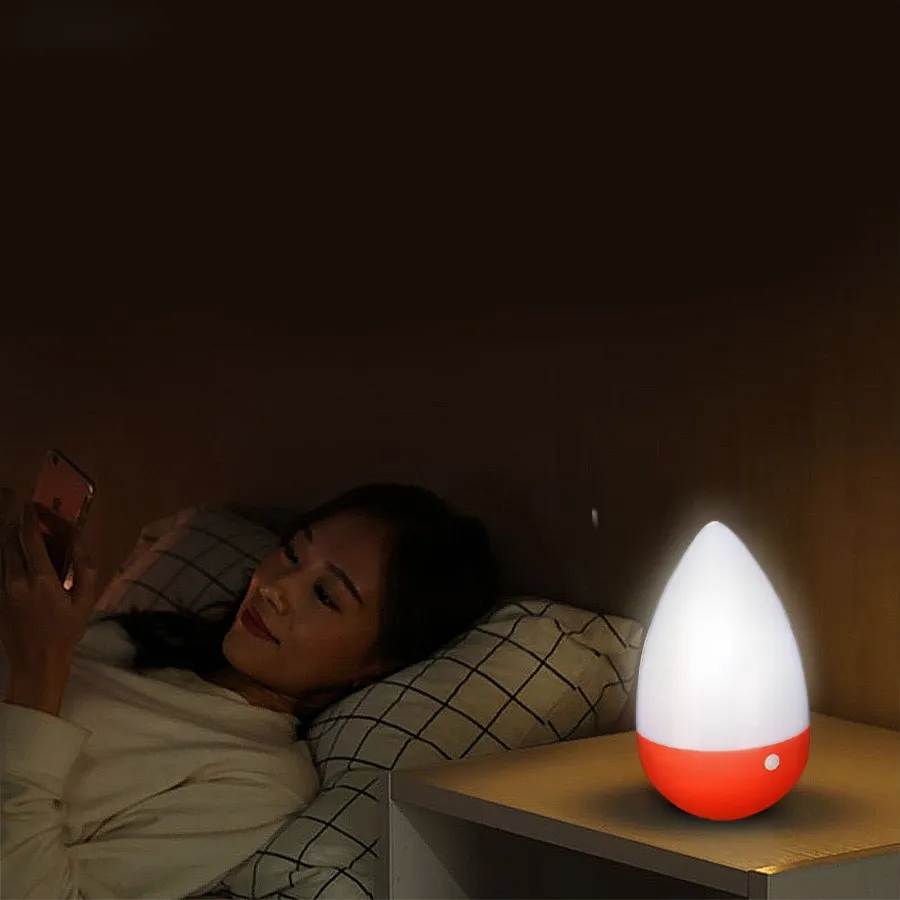 چراغ اضطراری کمپینگ مدل قطره – نمای چراغ در حال حمل – فروشگاه یلدا بازار