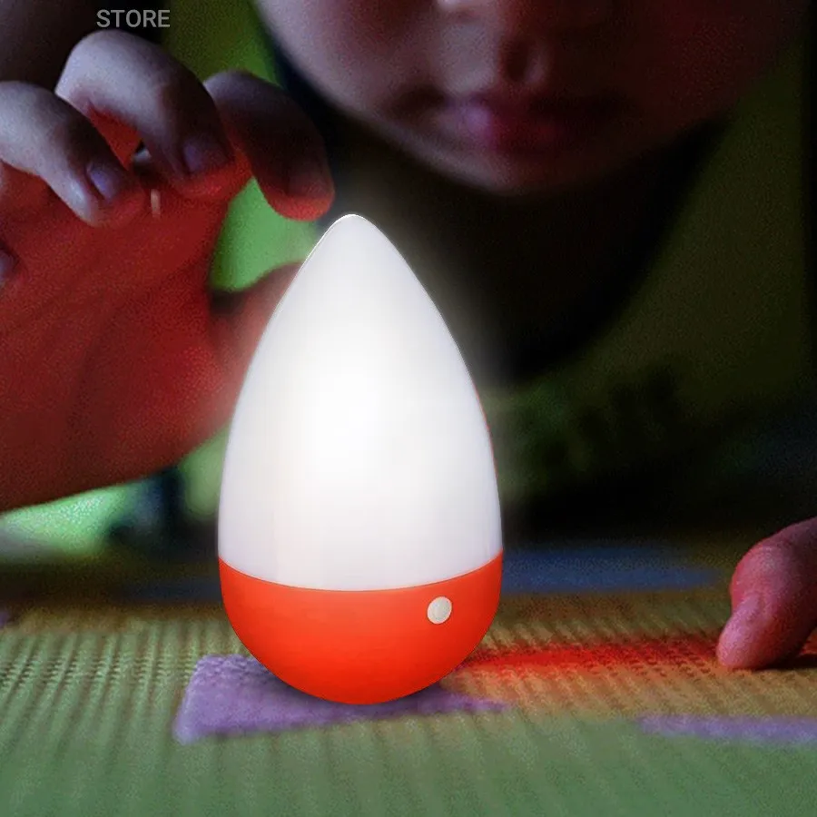 چراغ اضطراری کمپینگ مدل قطره – نمای چراغ همراه با لوازم جانبی – فروشگاه یلدا بازار