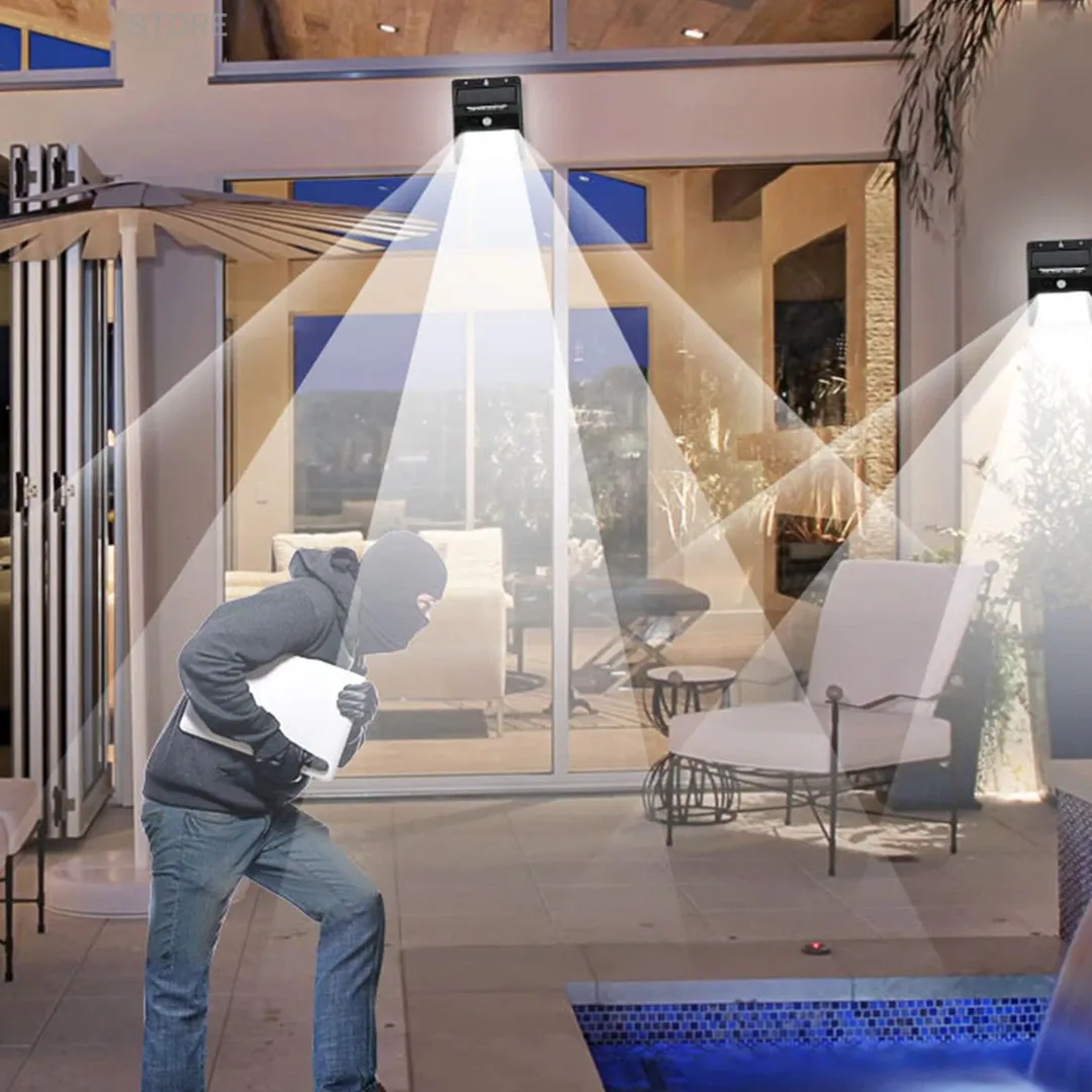 چراغ خورشیدی دیواری با طراحی زیبا و مینیمال