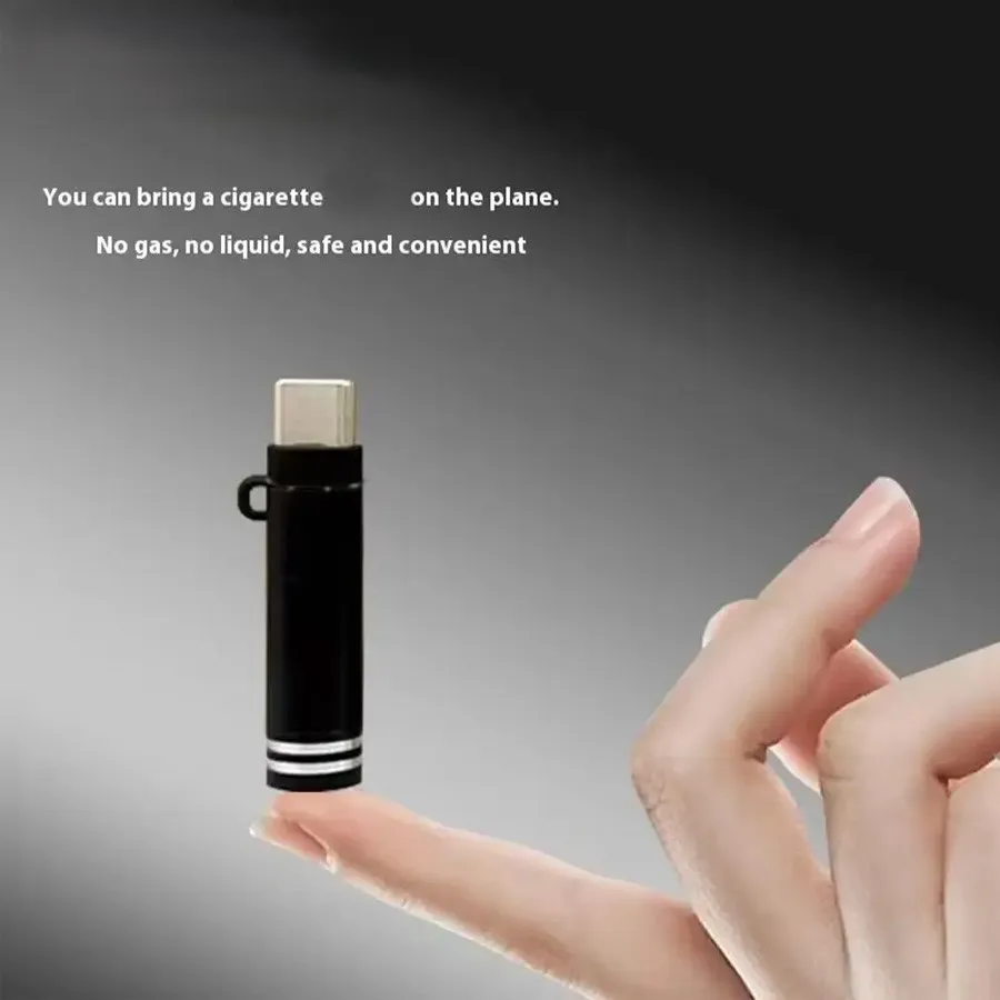 فندک المنتی شارژی Type-C قابل اتصال به موبایل – یلدا بازار فندک المنتی موبایل Type-C – نمای اصلی – فروشگاه یلدا بازار