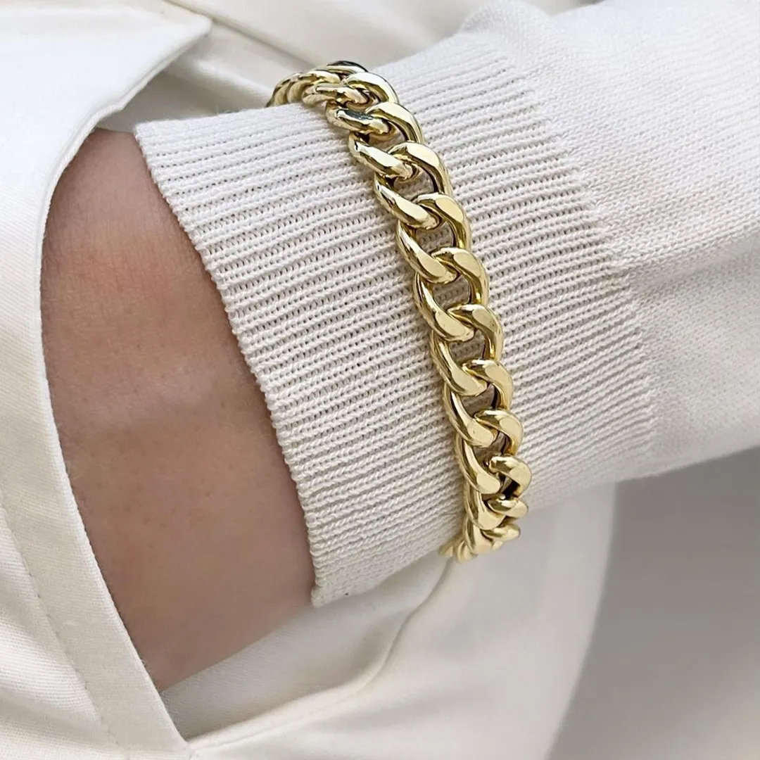 دستبند کارتیه استیل – نمایش قفل بسته – یلدا بازار