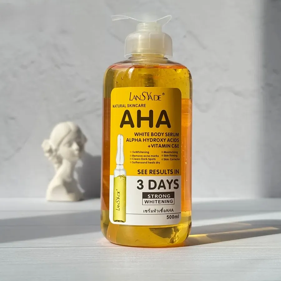 سرم روشن‌کننده AHA لنسیاد – نمای اصلی – یلدا بازار