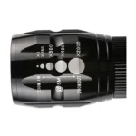 چراغ قوه زوم‌دار پلیسی جیبی – نمای روشن – یلدا بازار