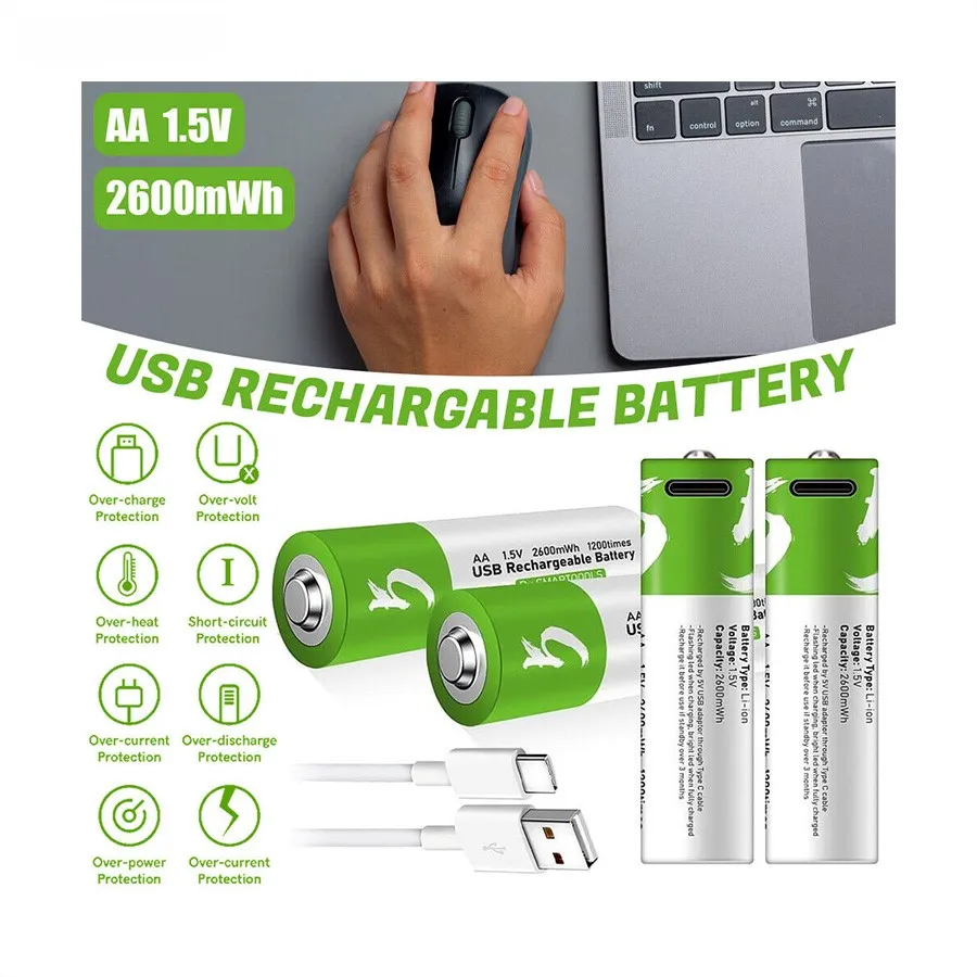 باطری شارژی قلمی – نمای نزدیک – یلدا بازار