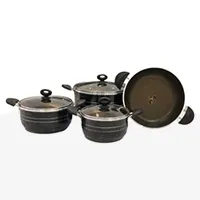 سرویس قابلمه و تابه لانه زنبوری 7 پارچه هلنا