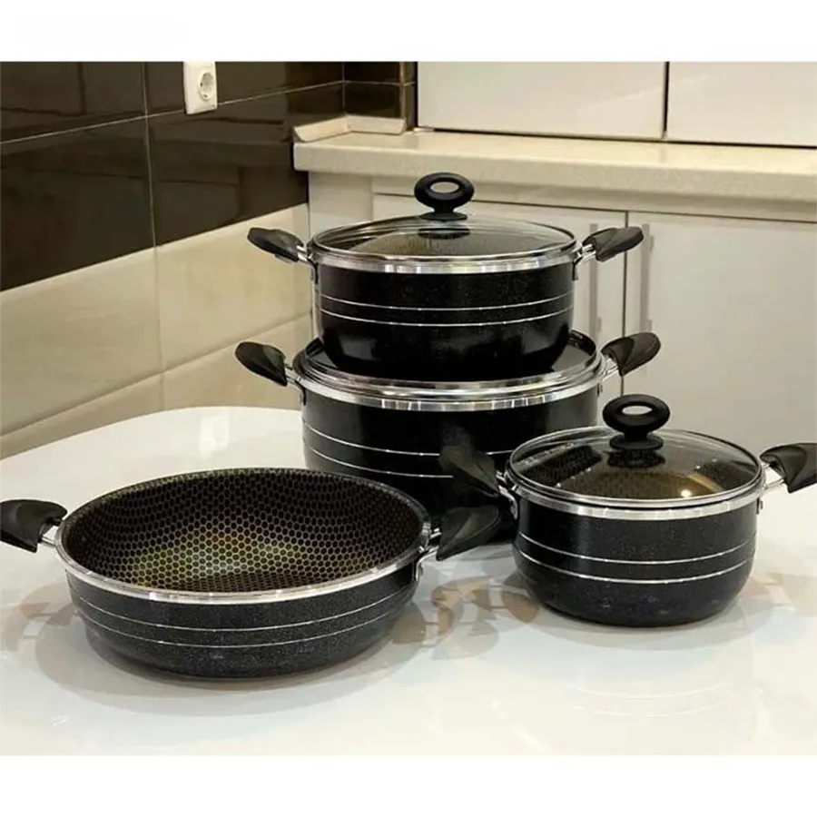 سرویس قابلمه و تابه هلنا نمای نهایی