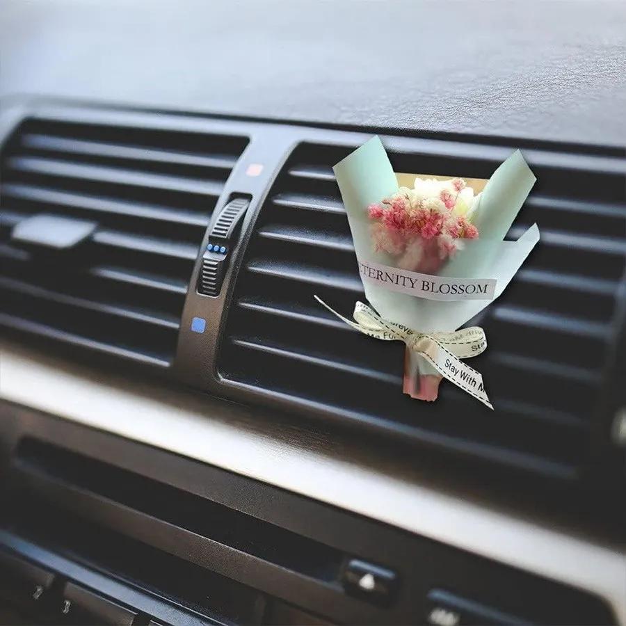 نصب خوشبو کننده طرح گل خودرو روی دریچه – یلدابازار خوشبو کننده طرح گل خودرو روی دریچه کولر – یلدابازار