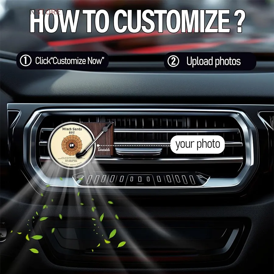 خوشبو کننده خودرو مدل گرامافون طراحی کلاسیک یلدابازار